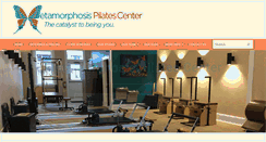 Desktop Screenshot of metamorphosis-pilates.com